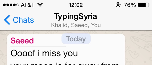 4/3/15, 8:04:52 PM: My friend says 'oof ' quite a bit. For a second I thought she had sent that message to me -Age 21, United States