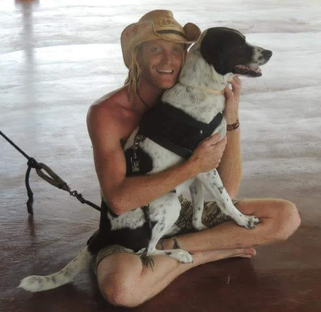Chris and Muppet