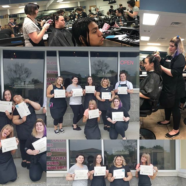 French Academy now offers #brazilianblowouts !!!!!! #brazilianblowout #brazilianblowoutcertified #fac #frenchacademyofcosmetology #frenchacademy #springlake #cosmetologystudent #coslife #hairstylist #love