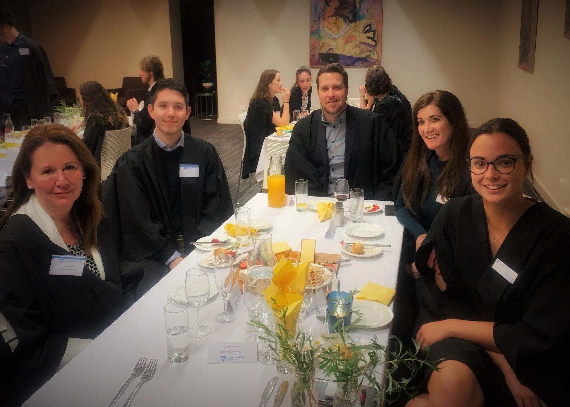 Networking at Faculty Dinners