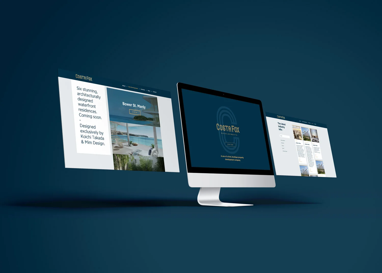 Branding website graphic design