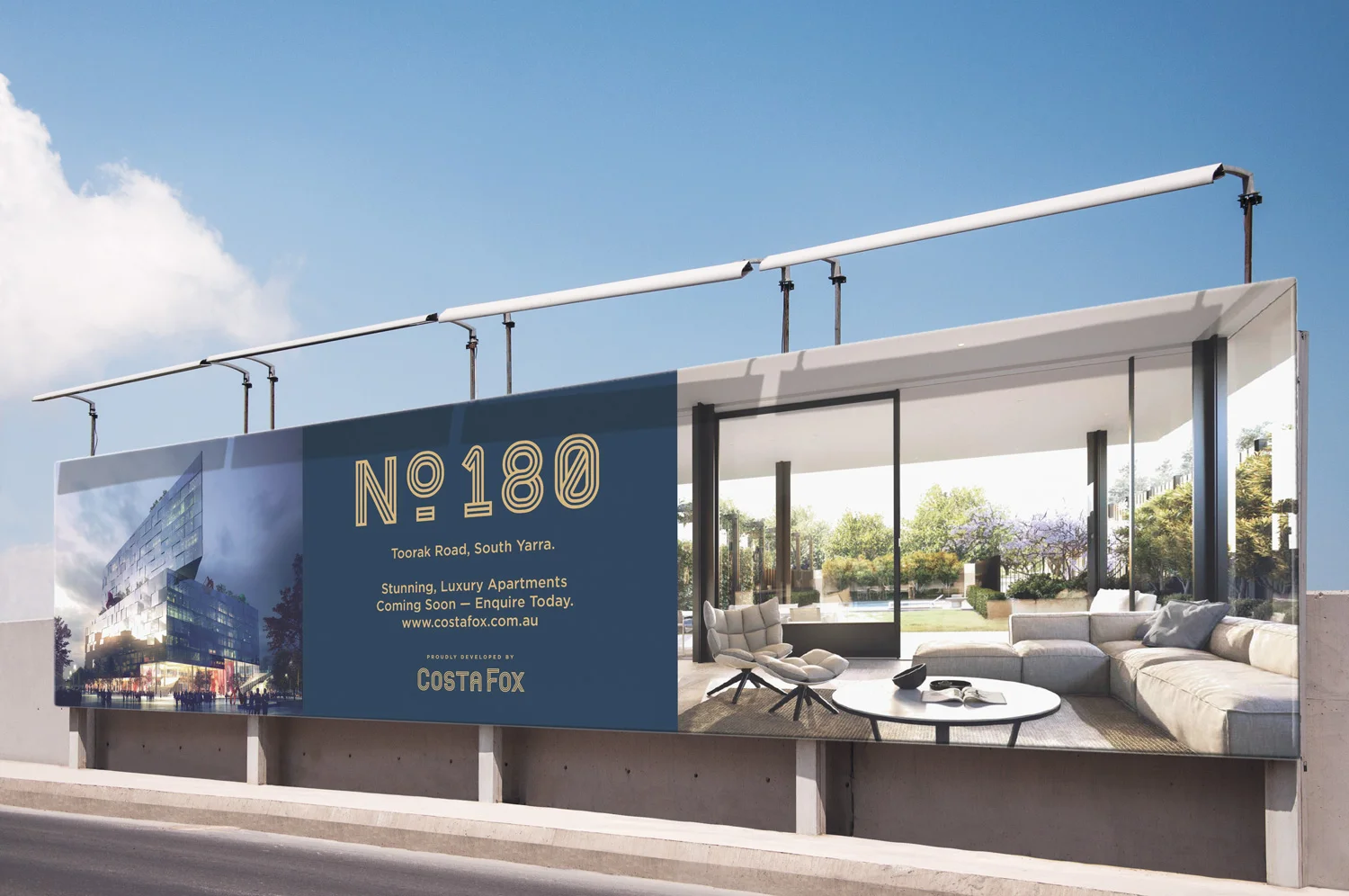 Costafox Branding advertising billboard graphic design