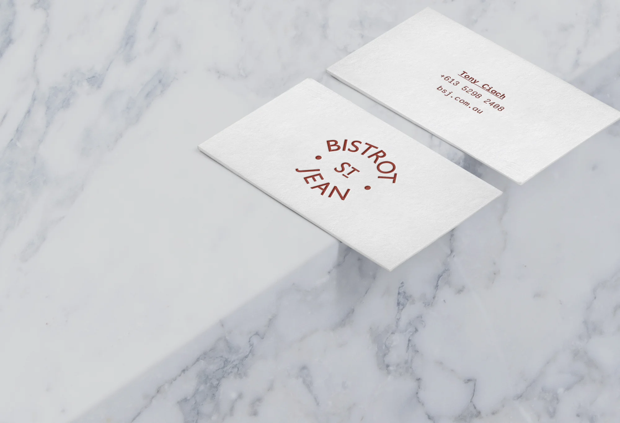 Bistrot St Jean Restaurant Branding Cass Mackenzie