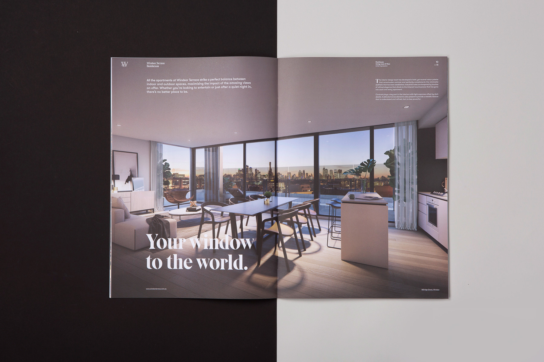 Property branding Melbourne brochure layout graphic design