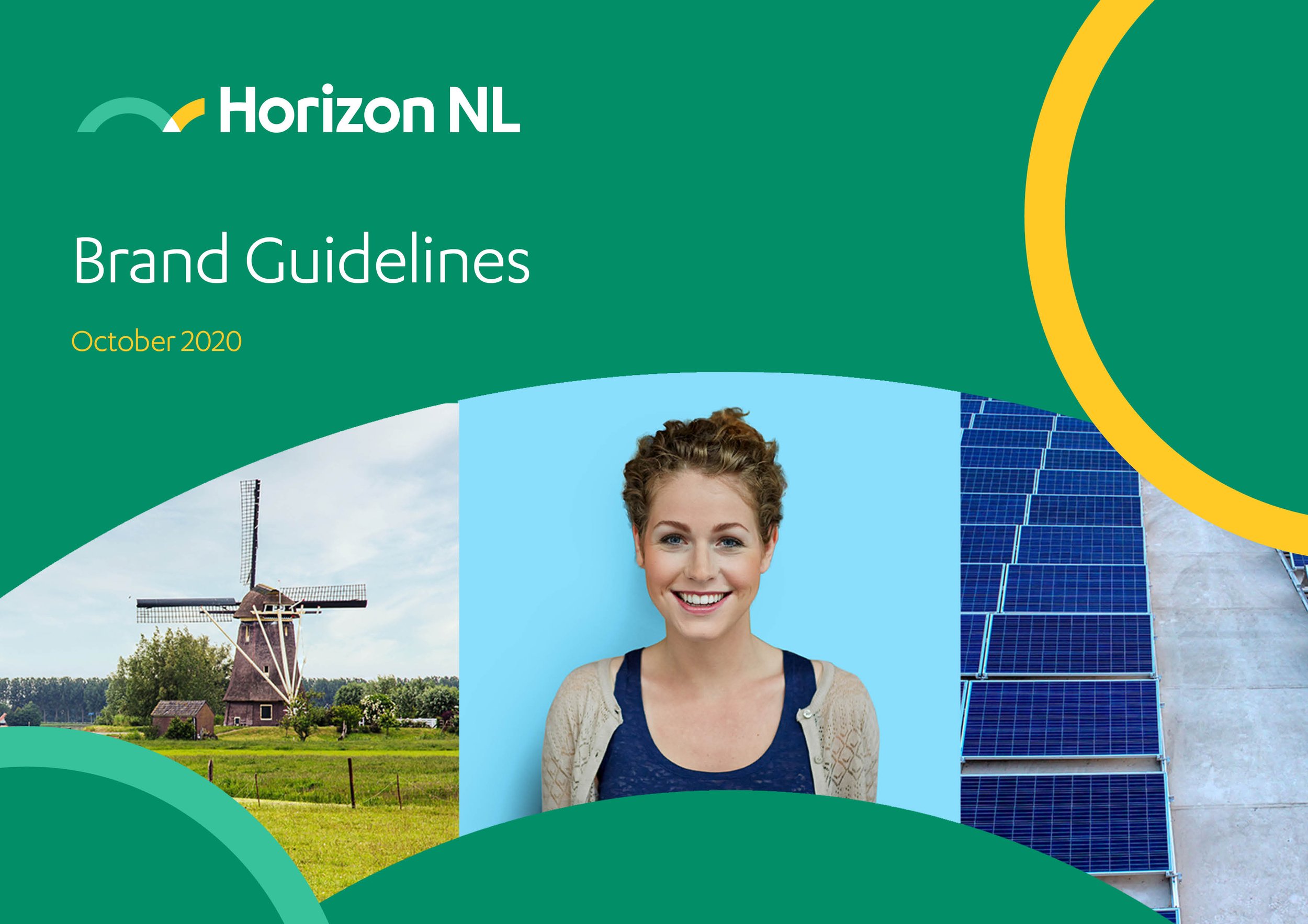 Horizon NL brand guidelines front cover