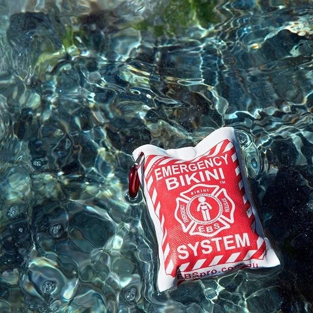 Never have that sinking feeling of forgetting your swimmers again. #girlsswimwear #emergency #afloat #australianmadefashion