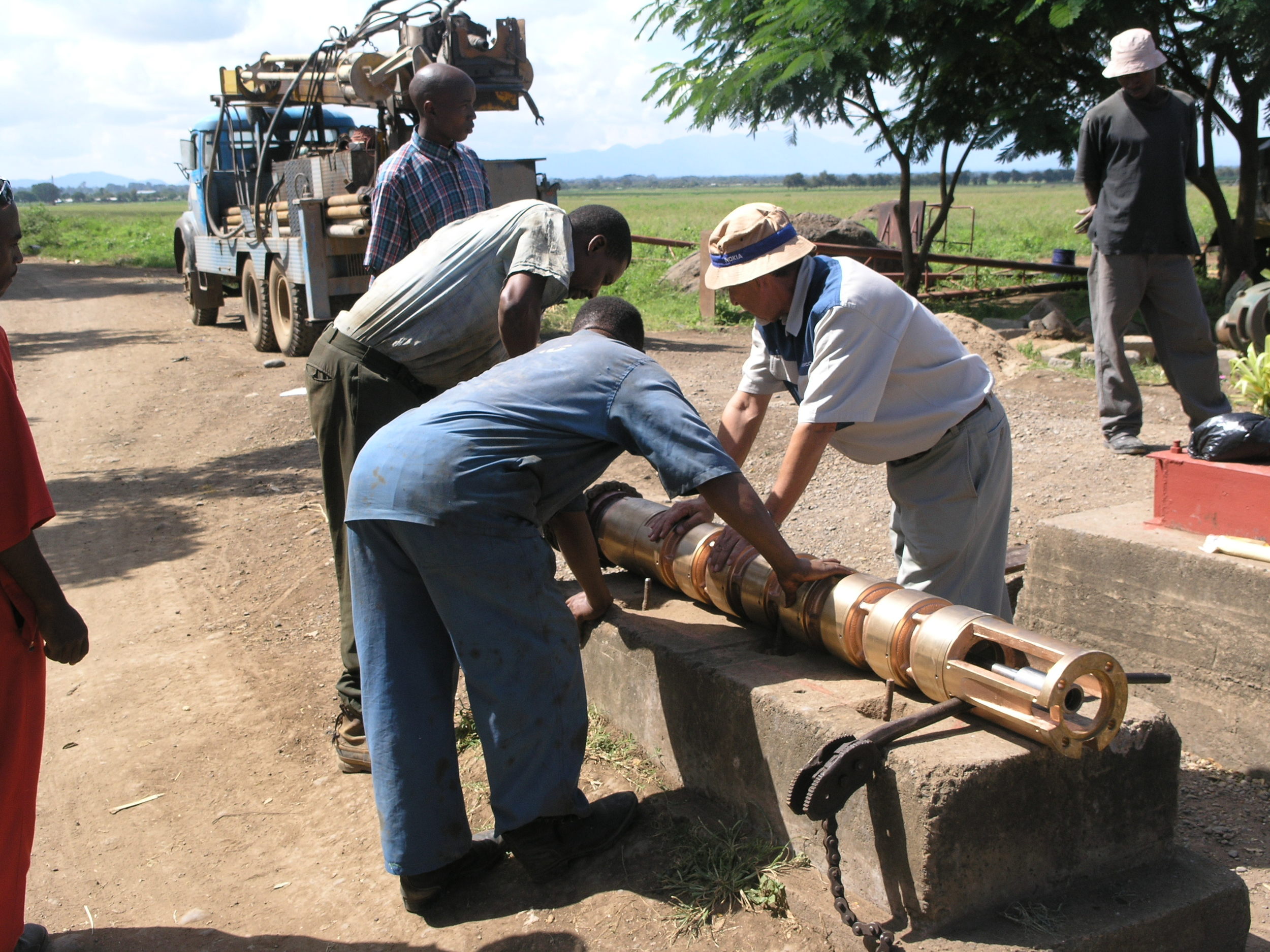 Upthrusting in Boreholes