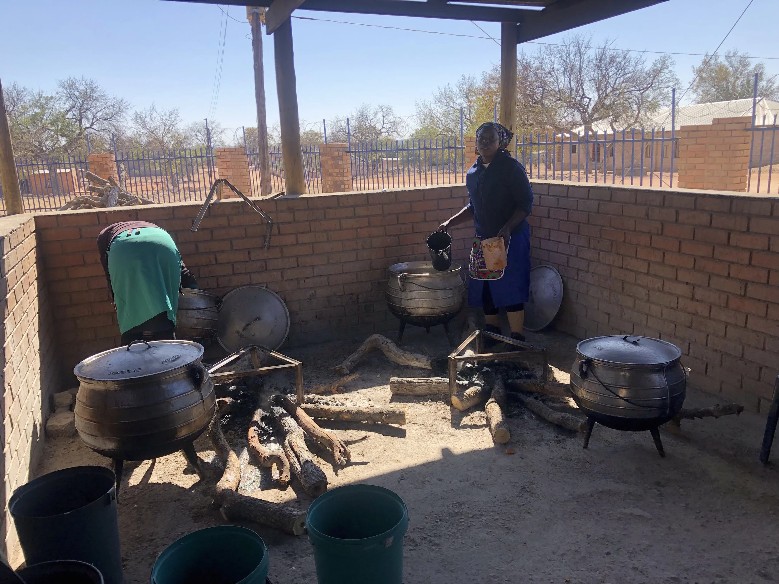 The three gas-burner stoves, large pots and LPG gas burners will greatly assist the parents who operate the programme on a voluntary basis.