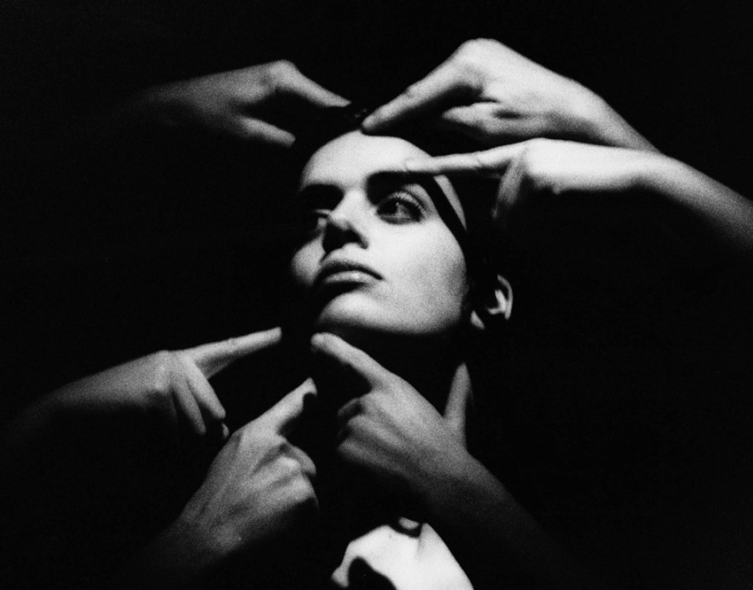 Carmen López Luna in Lingua stellare , 2000 (ph. Marta Orlik Gaillard)