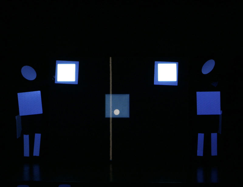 Picture at an Exhibition , performance realised by Crisafulli's students at the Academy of Fine Arts in L'Aquila, Italy, 2007