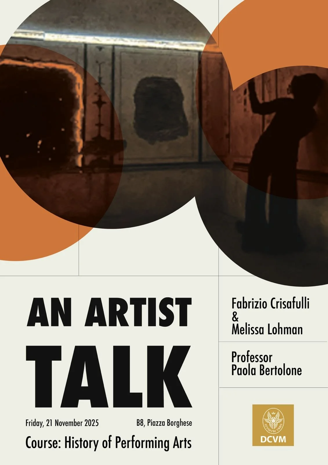AN ARTIST TALK