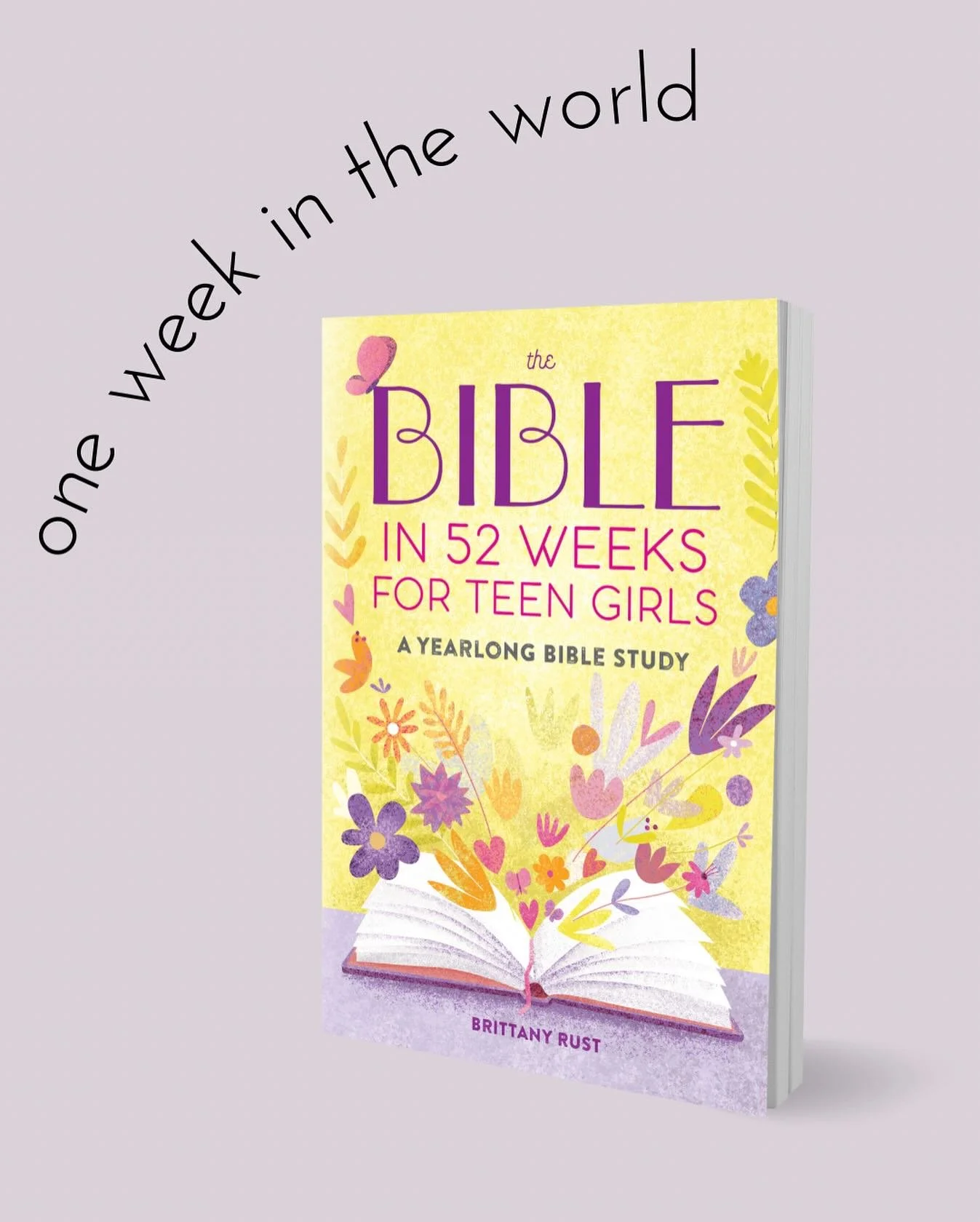 My new book The Bible in 52 Weeks for Teen Girls has officially been out for a week, and I&rsquo;m so grateful for the support and love you&rsquo;ve already shown.

If you&rsquo;ve picked up a copy&mdash;thank you! Would you take a quick moment to le