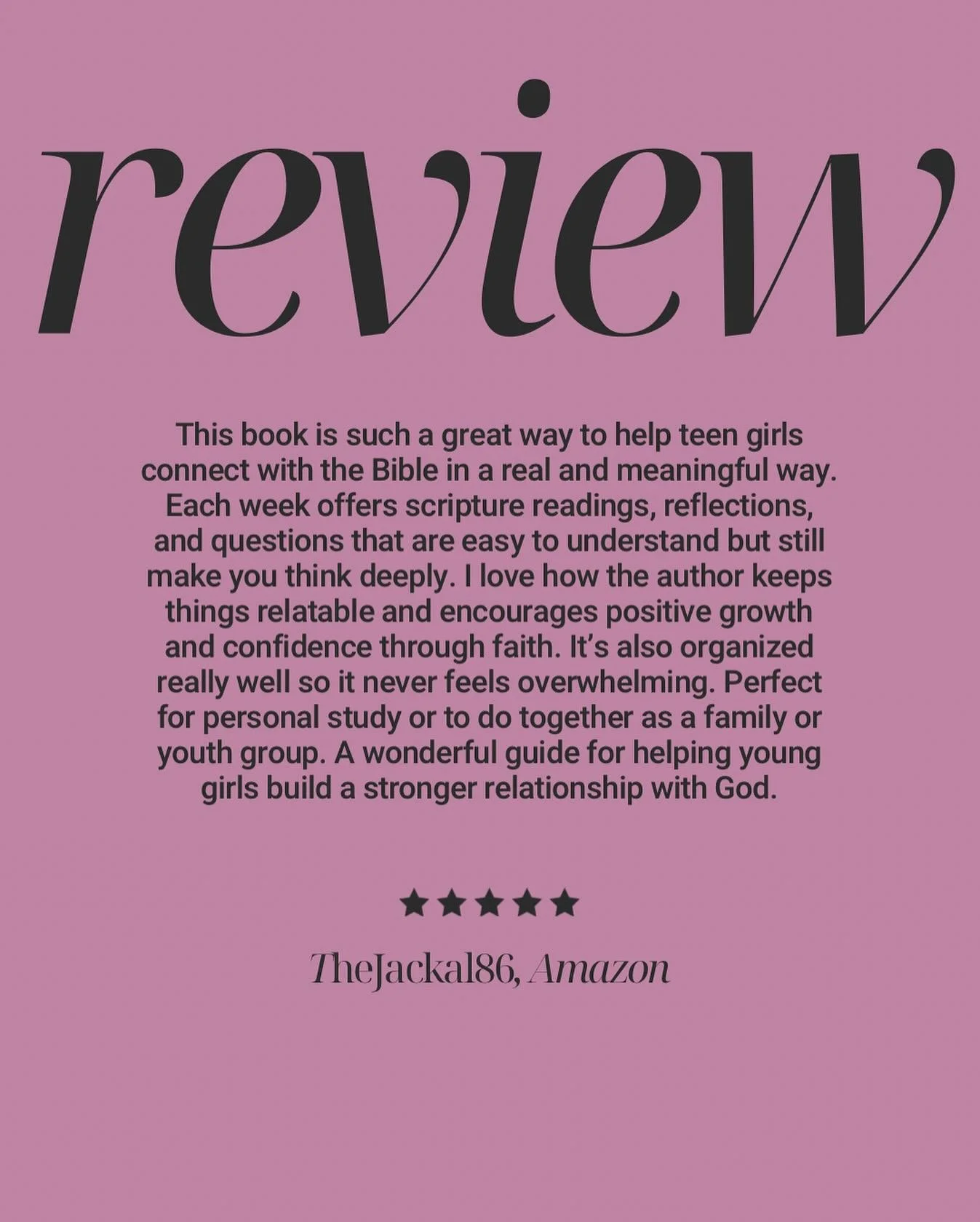 So grateful readings the reviews coming in for The Bible in 52 Weeks for Teen Girls! The perfect Bible companion for the young ladies in your homes and youth groups!

Now available at Target (in-store, too!), Barnes &amp; Noble, Amazon, and everywher