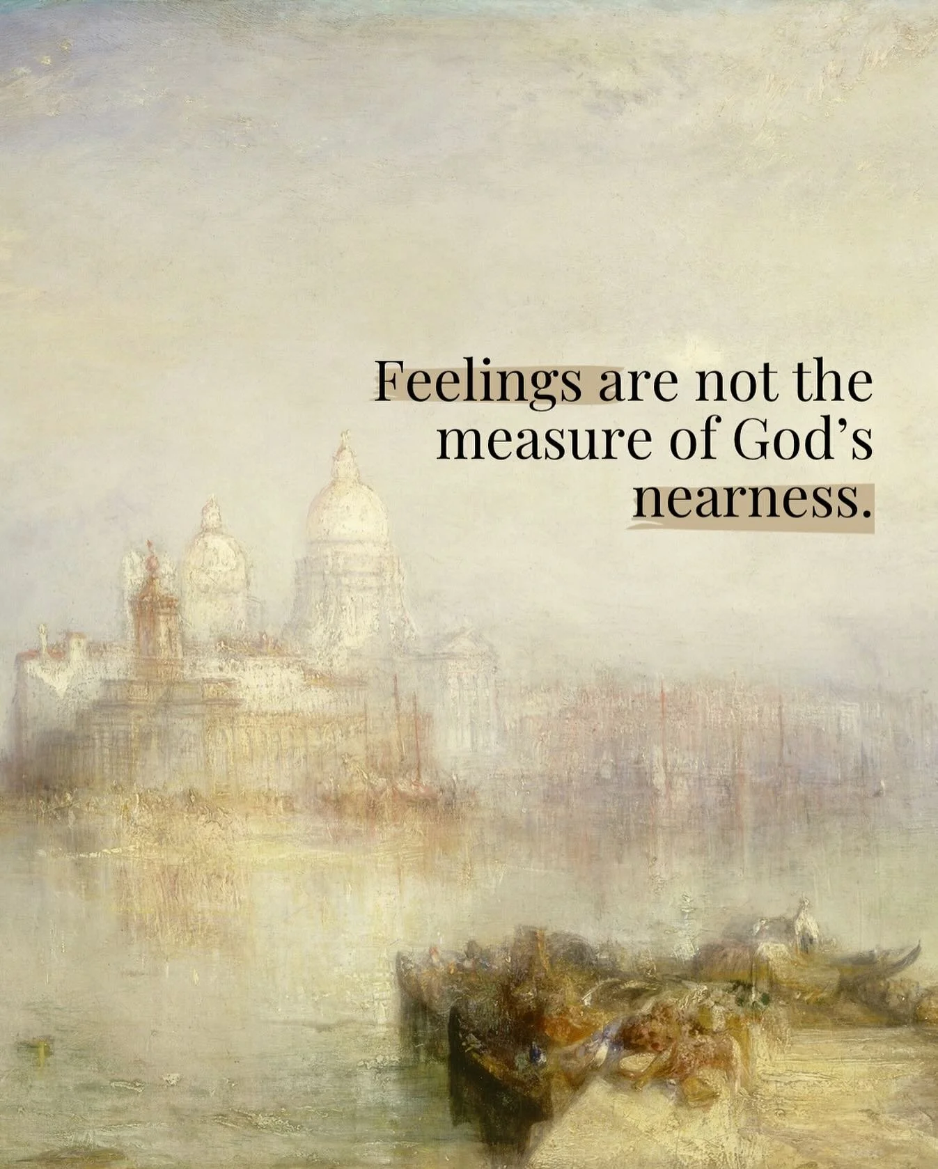 There are days you open your Bible and nothing stirs. You pray and feel like your words hit the ceiling. You know the truth, but your heart feels&hellip;lonely.

Here&rsquo;s what I want you to remember: your feelings are not the measure of God&rsquo