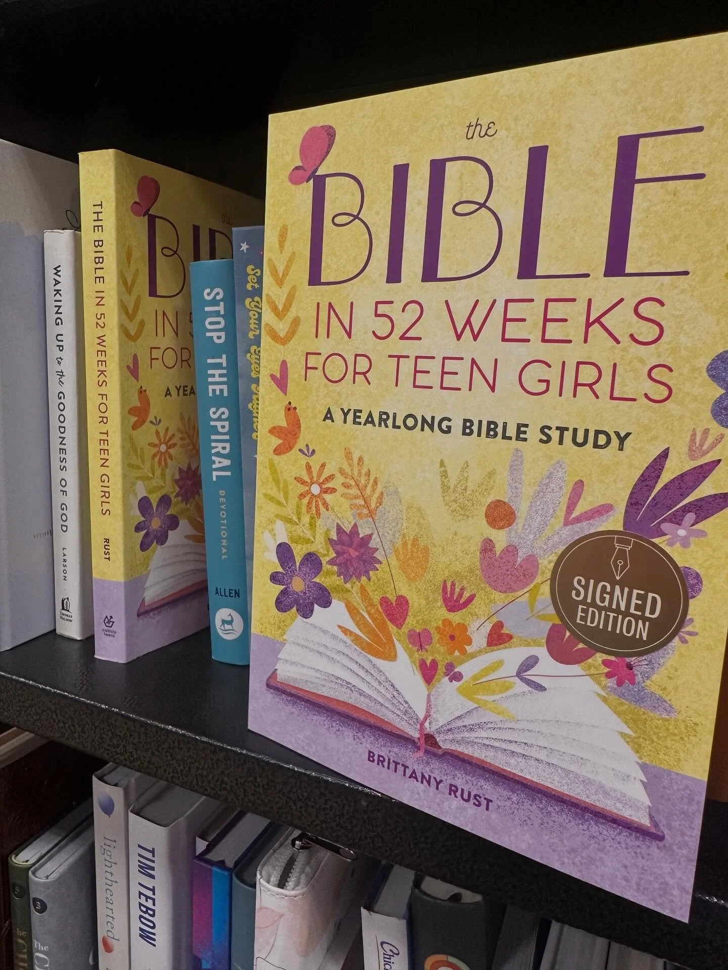 Still surreal to see The Bible in 52 Weeks for Teen Girls on bookstore shelves. Every time, it&rsquo;s a humbling reminder of God&rsquo;s faithfulness. My prayer is that young women who pick up these pages would encounter the Lord in a real and perso