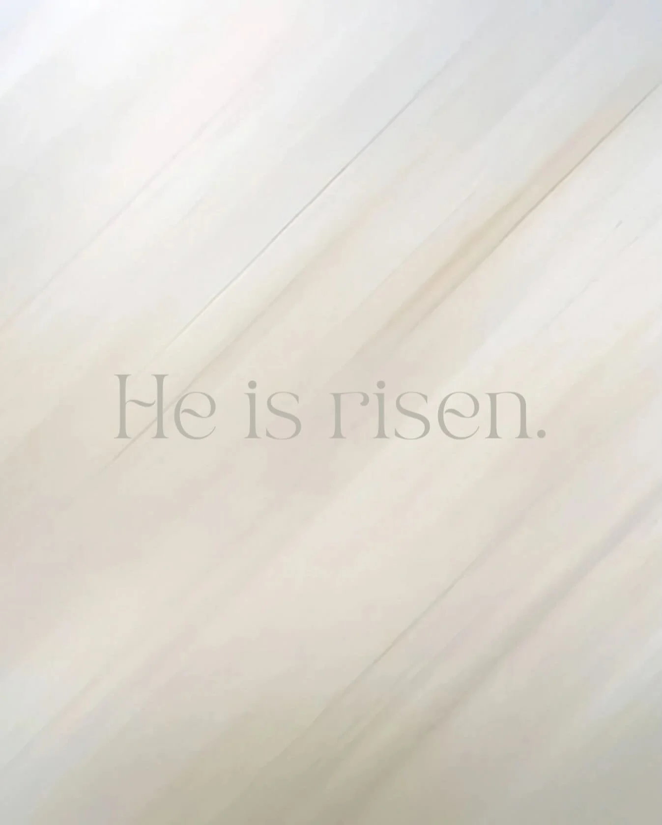 &ldquo;Now after the Sabbath, toward the dawn of the first day of the week, Mary Magdalene and the other Mary went to see the tomb. And behold, there was a great earthquake, for an angel of the Lord descended from heaven and came and rolled back the 