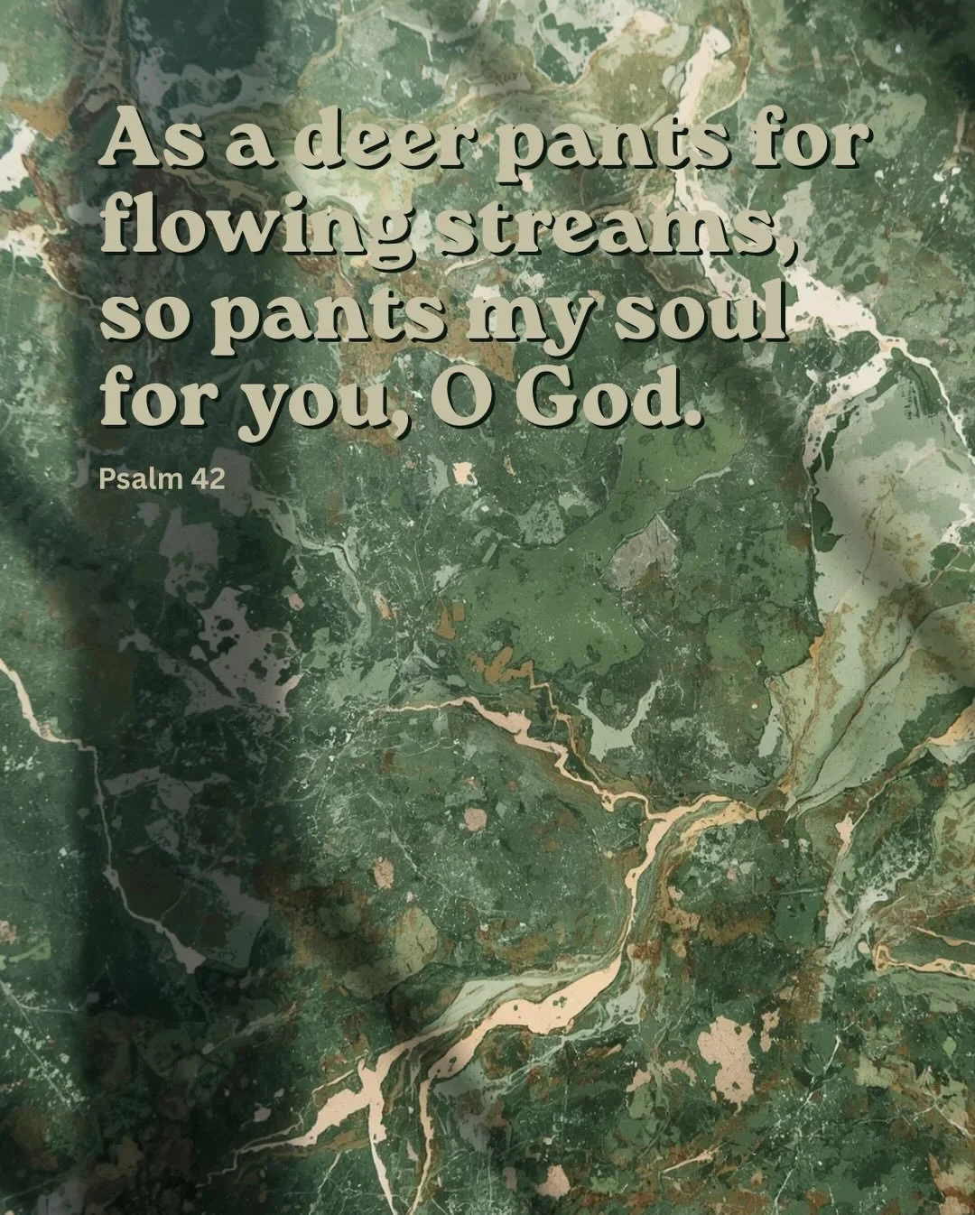 On their own, I already love Psalms 23 and 42&hellip;they are a few of my absolute favorites. The raw emotion. The relatability. The desperation. I feel all of it.

I recite Psalm 23 daily, and occasionally Psalm 42 will holla at me afterwards. And w