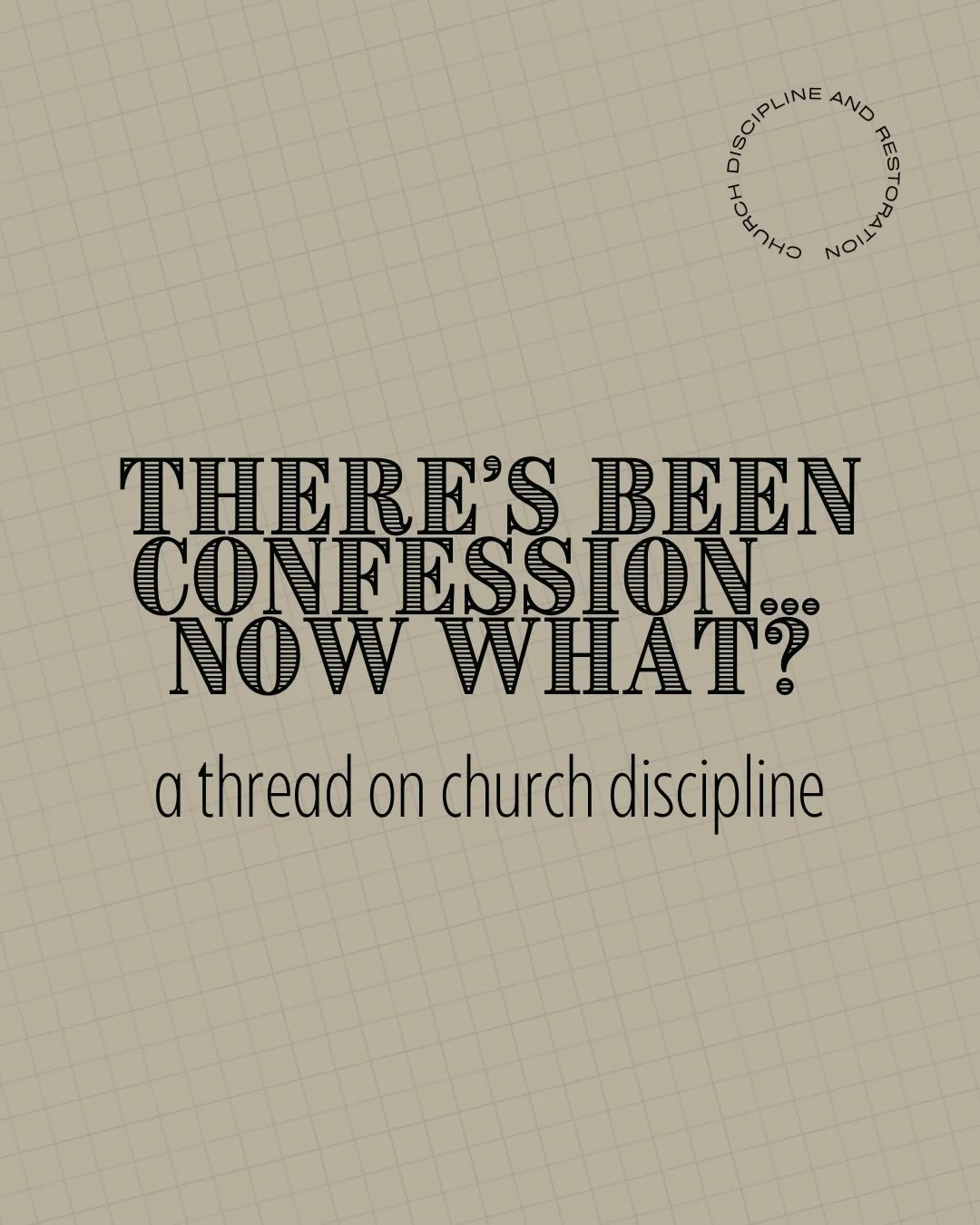 There&rsquo;s been a moral failure, a sin in the minister&rsquo;s life&hellip; now what? It&rsquo;s time to talk church discipline and largely we&rsquo;ve witnessed churches across the world take one of two routes. And neither are biblical. 

There i