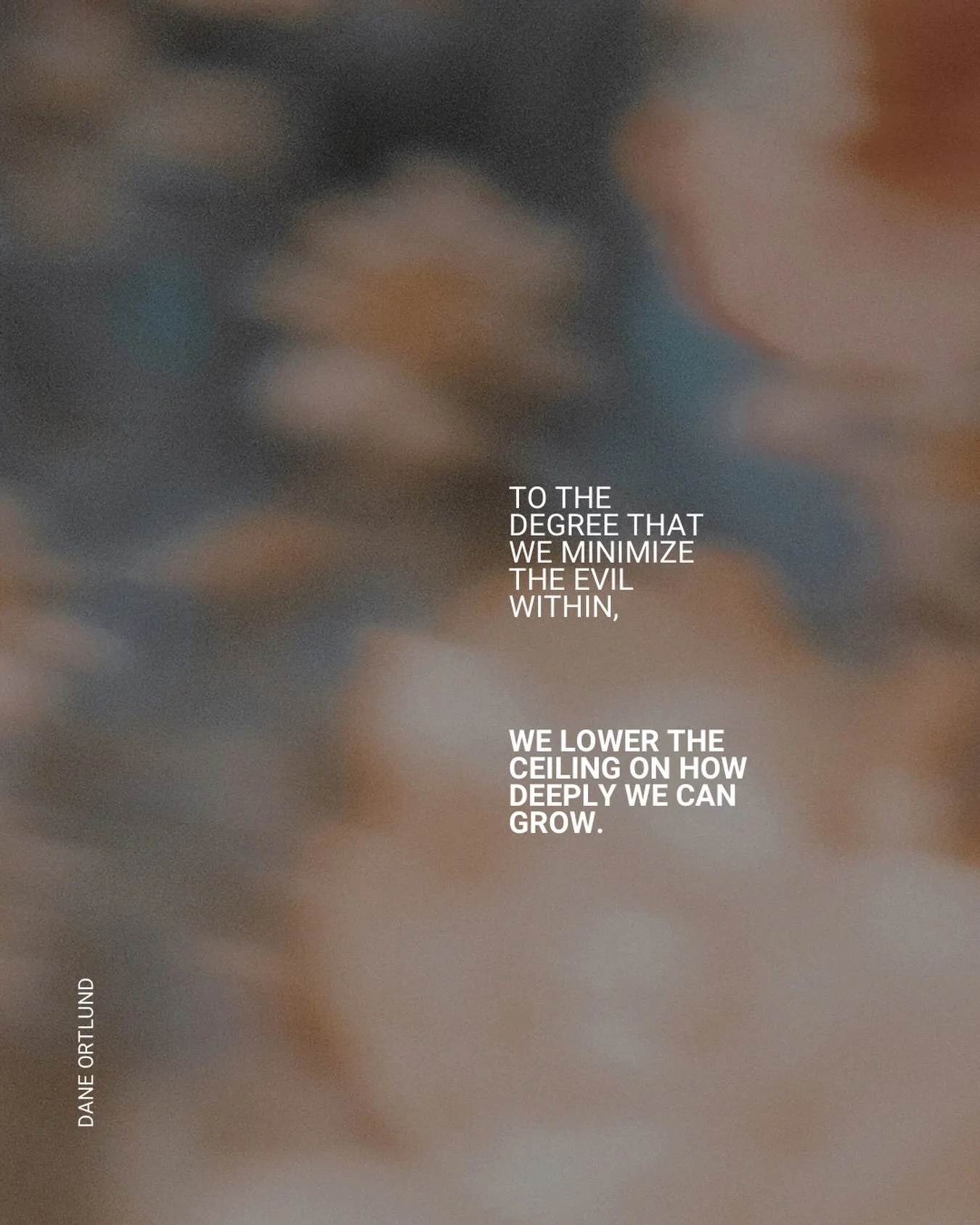 If you view your sinfulness as a bothersome headache more than a lethal cancer, you will see tepid growth, if any. You won&rsquo;t see yourself as needing to grow all that much. But when we see how desperately sick we are and how profoundly short we 