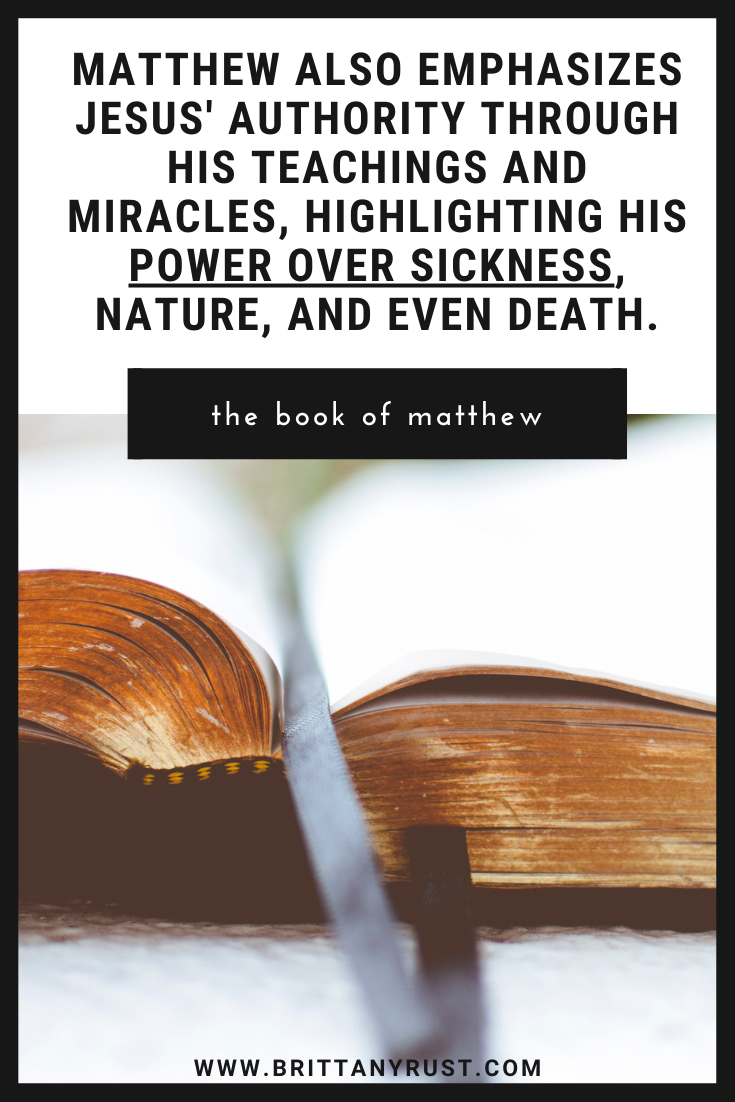 Exploring the Bible // Matthew — Brittany Rust