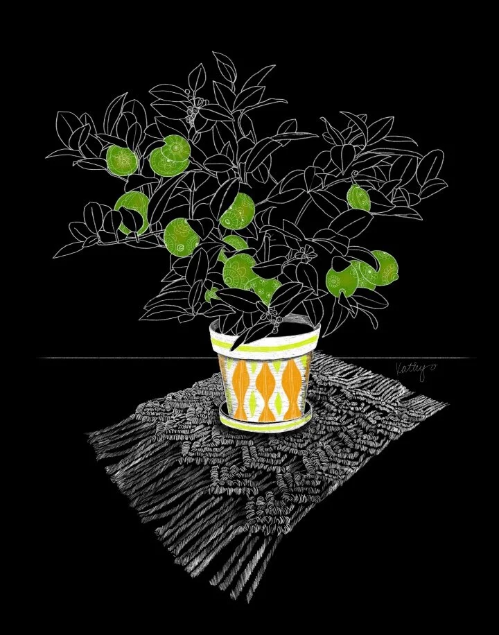 Boho Lime Tree