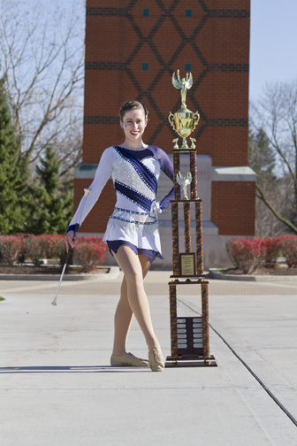 National Collegiate Champion Twirler