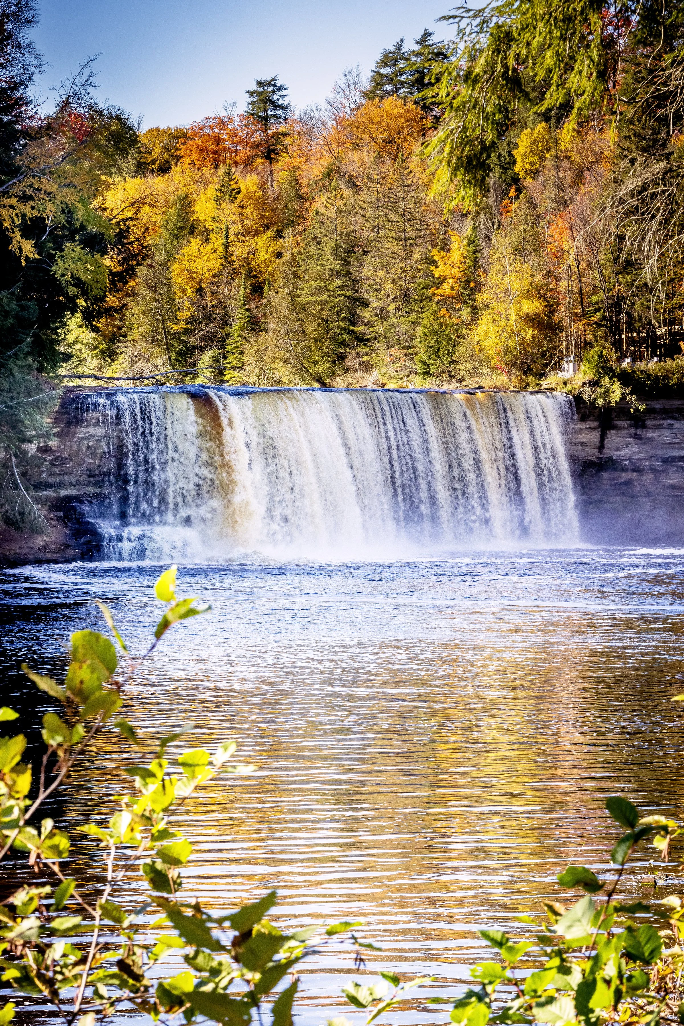 Upper Tahquamenon Falls in Autumn