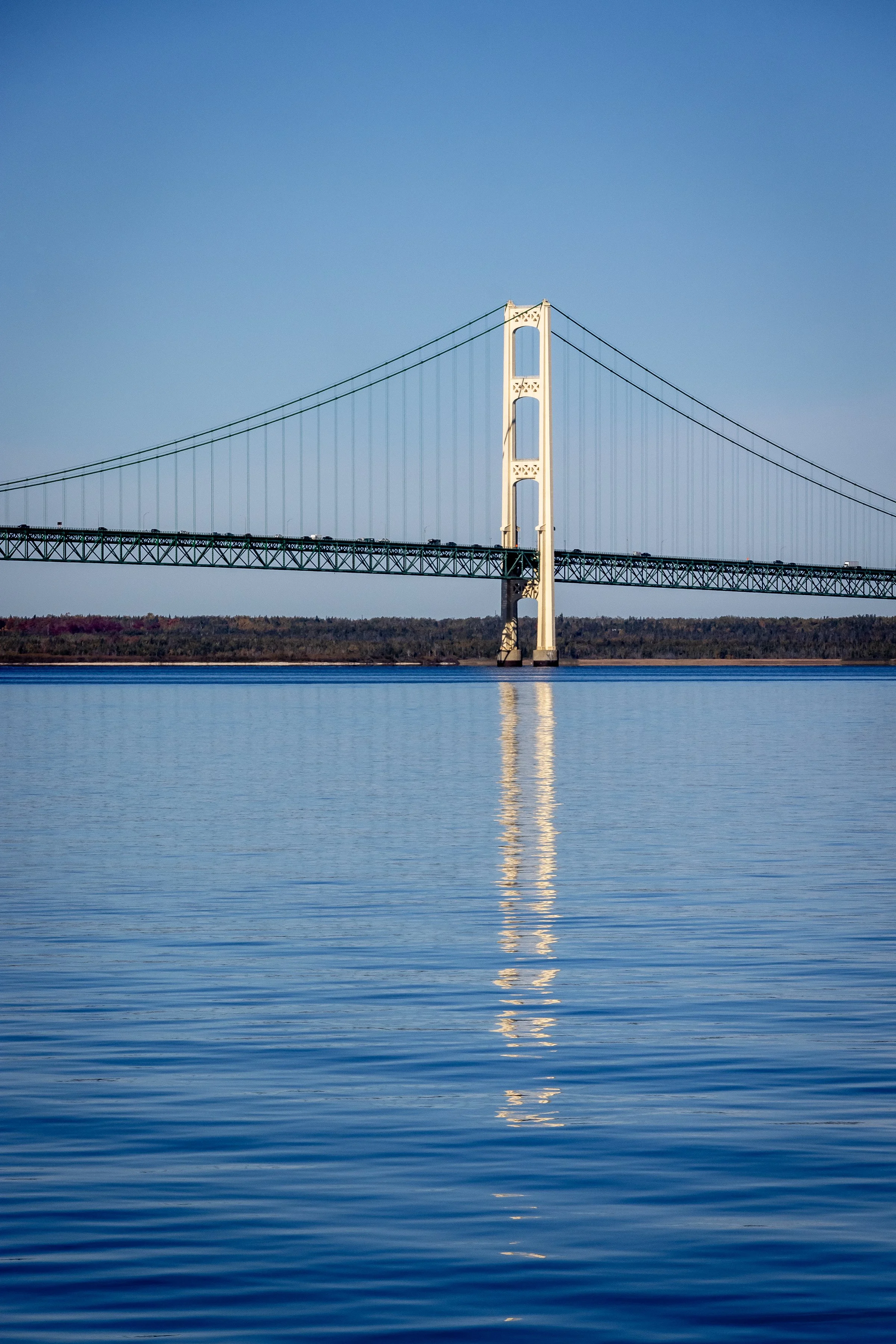 Mackinac Bridge Reflection II (V)