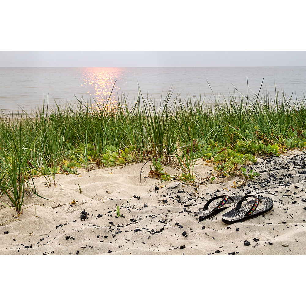 Flip Flops & Dune Grass