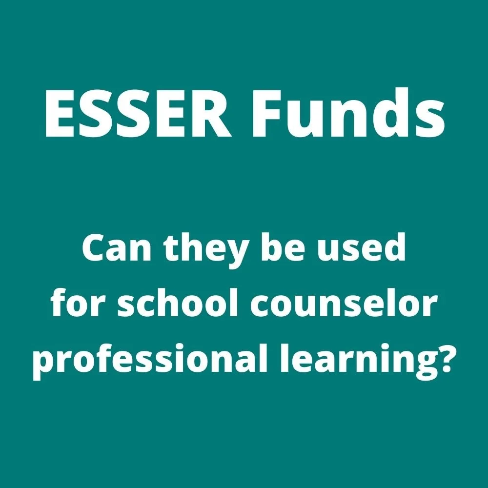 Using ESSER Funds For School Counselor Training