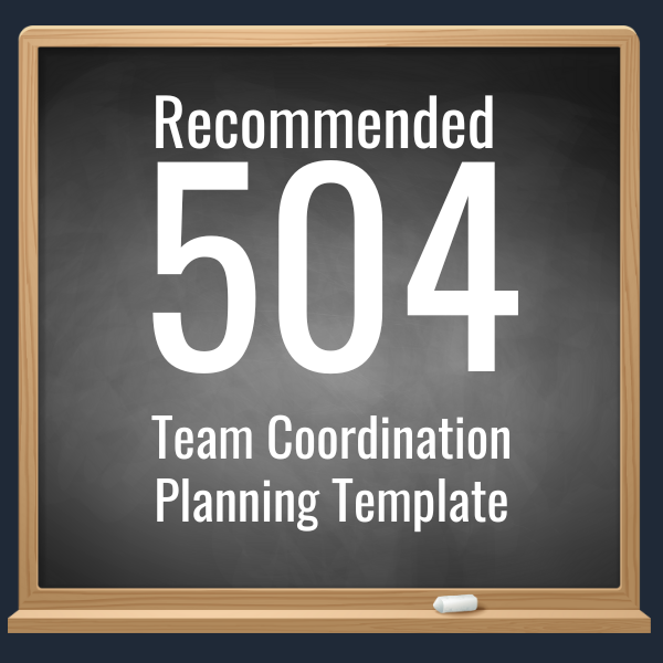 Revolutionizing 504 Coordination: A Collaborative Solution for Student Success