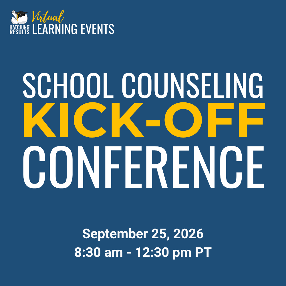 Event title: School Counseling Kick-Off Conference