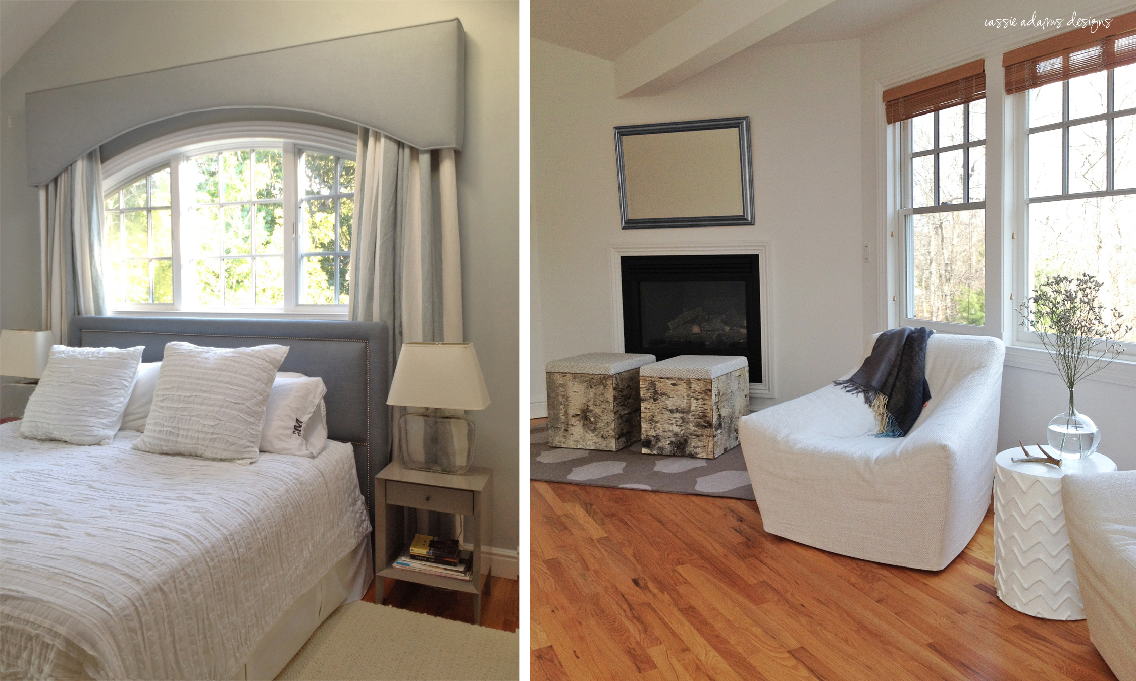 hamptons master bedroom