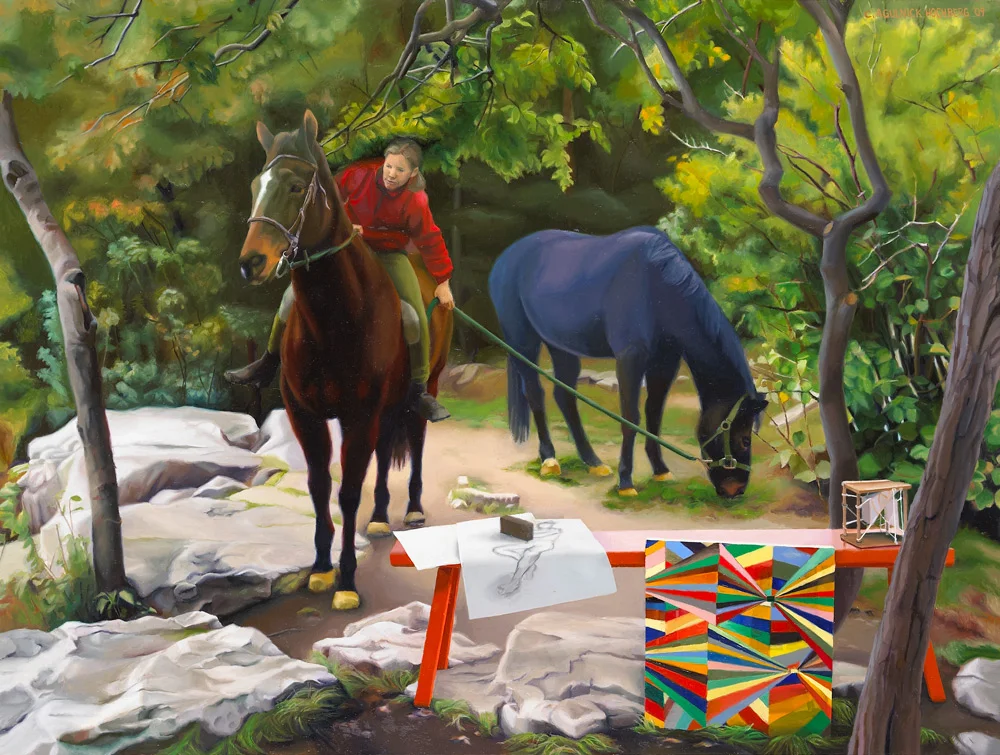 Leading a Horse to Art