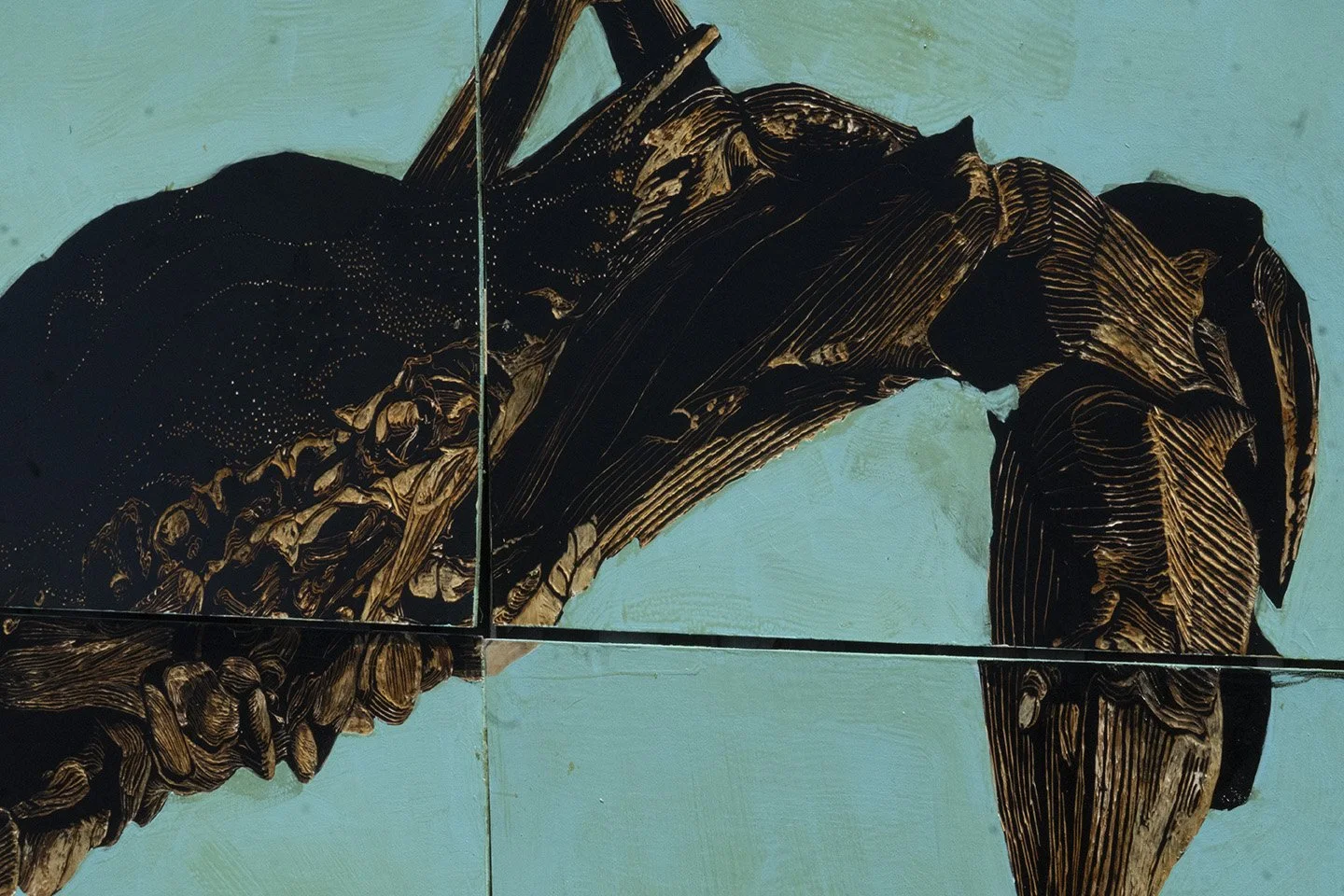 The Crab Reveals/The Crab Portends (detail 1)