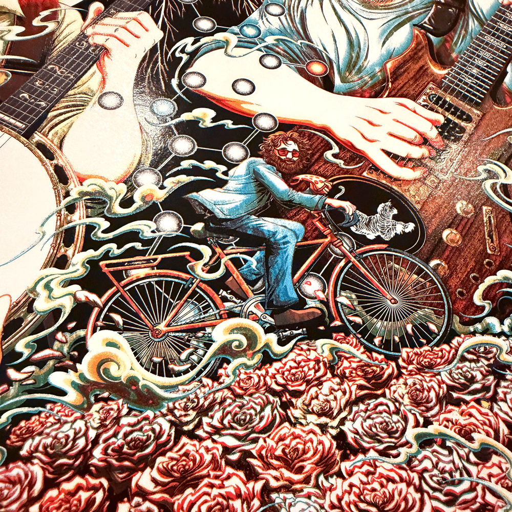 Jerry Garcia - Bicycle Day 2026 — Miles Tsang