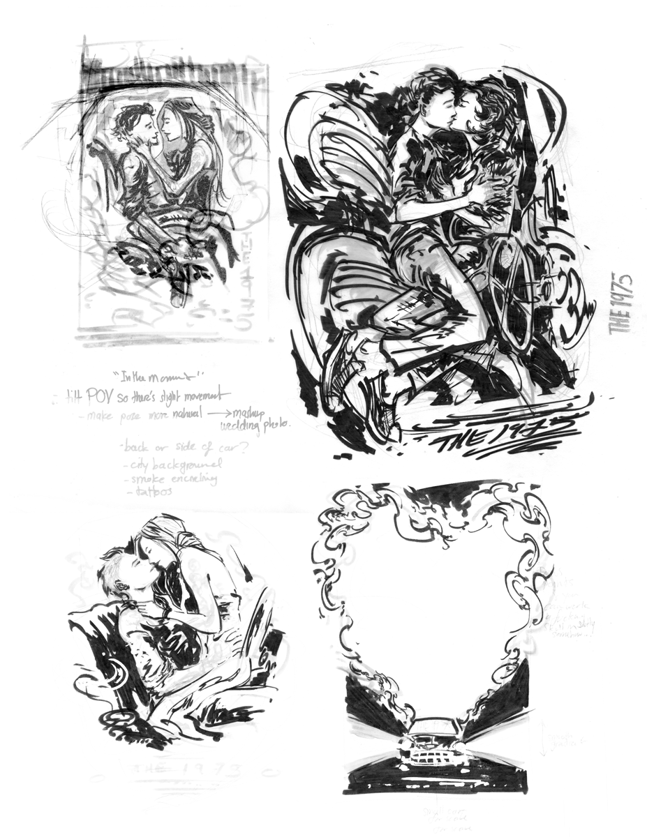 Set Posterleisten #B035257 91x61cm The 1975 Poster