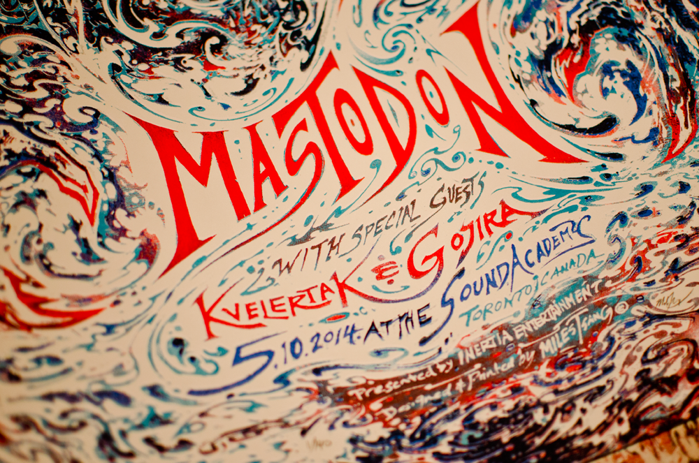Mastodon + Gojira + Kvelertak - 2014.05.10. / Sound Academy