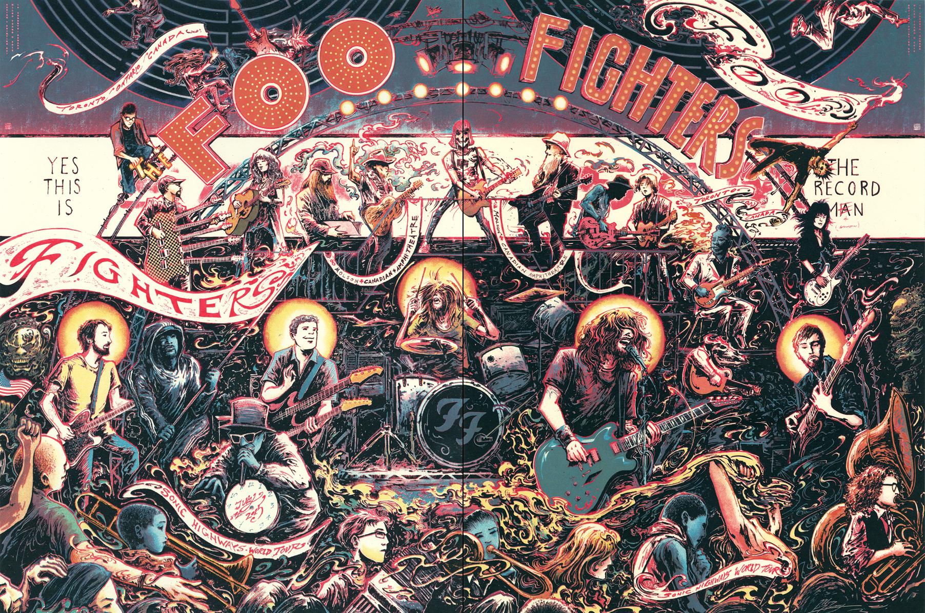 Foo Fighters / Sonic Highways World Tour | Molson Canadian Amphitheatre (Toronto, ON)