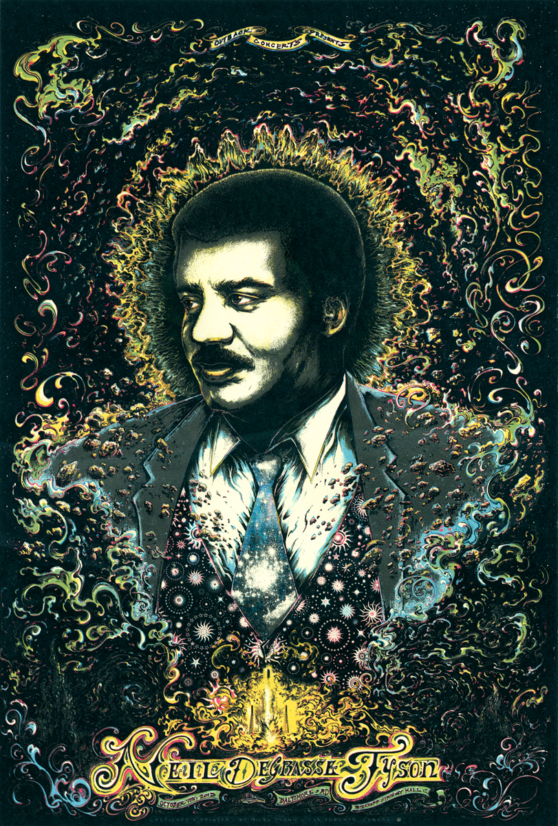 Poster Process : Neil DeGrasse Tyson