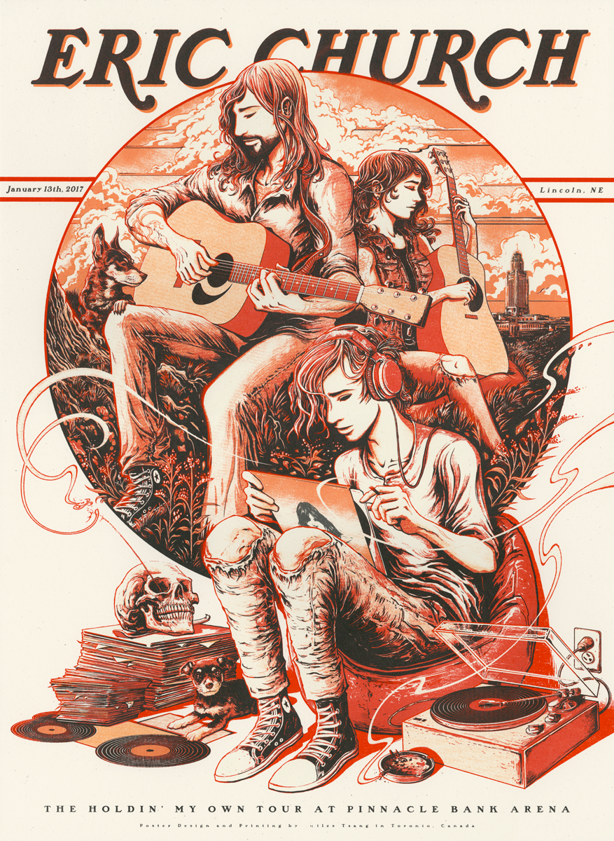Gigposter-Eric_Church-2017_01_13-Lincoln_NE-Warm_Variant.png
