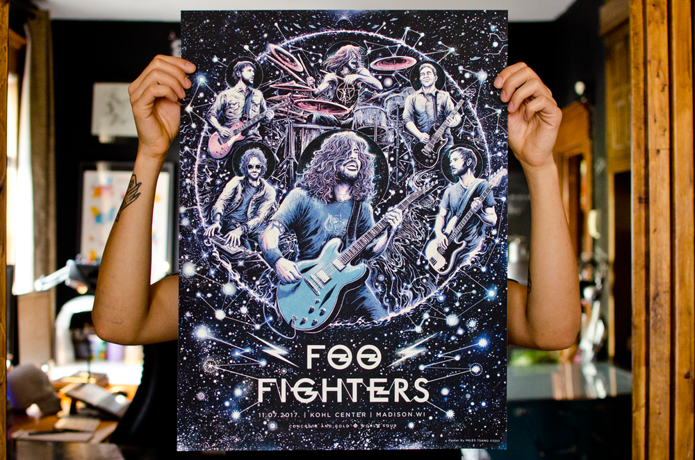 Foo Fighters - 2017.11.07. / Kohl Center / Madison, WI