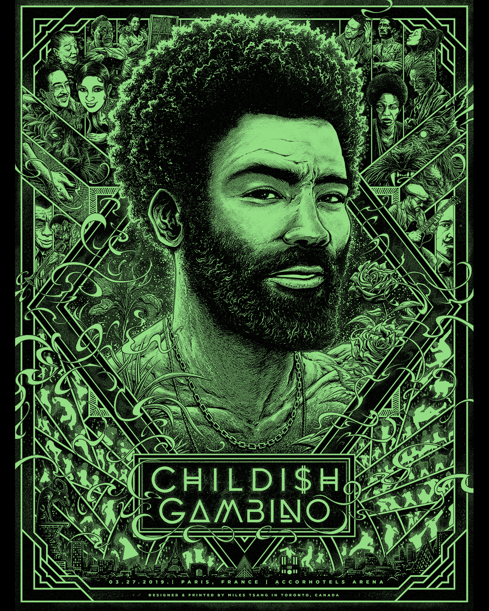 Childish Gambino Tour Poster
