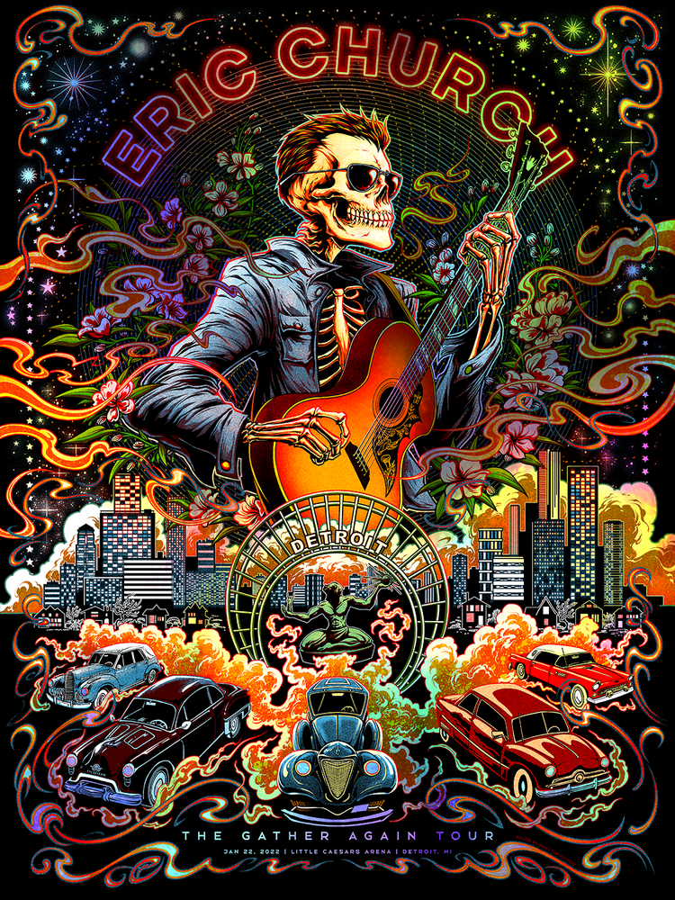 Eric Church - 2022.01.21. / Little Caesars Arena / Detroit, MI
