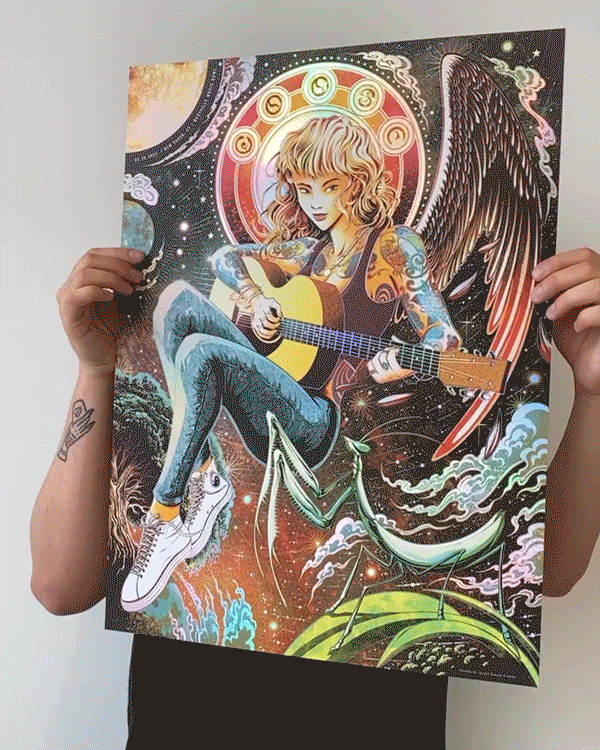 NIGHT HAWKS POSTER ポスター CAGE CAMU TAO レア NIGHT HAWKS POSTER ポスター CAGE CAMU TAO レア NIGHT HAWKS