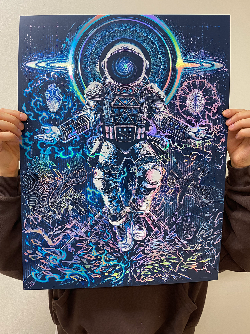 Cygnus X1 Art Print — Miles Tsang