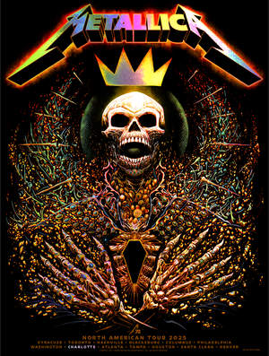 Metallica - Charlotte Pop-Up 2025 — Miles Tsang