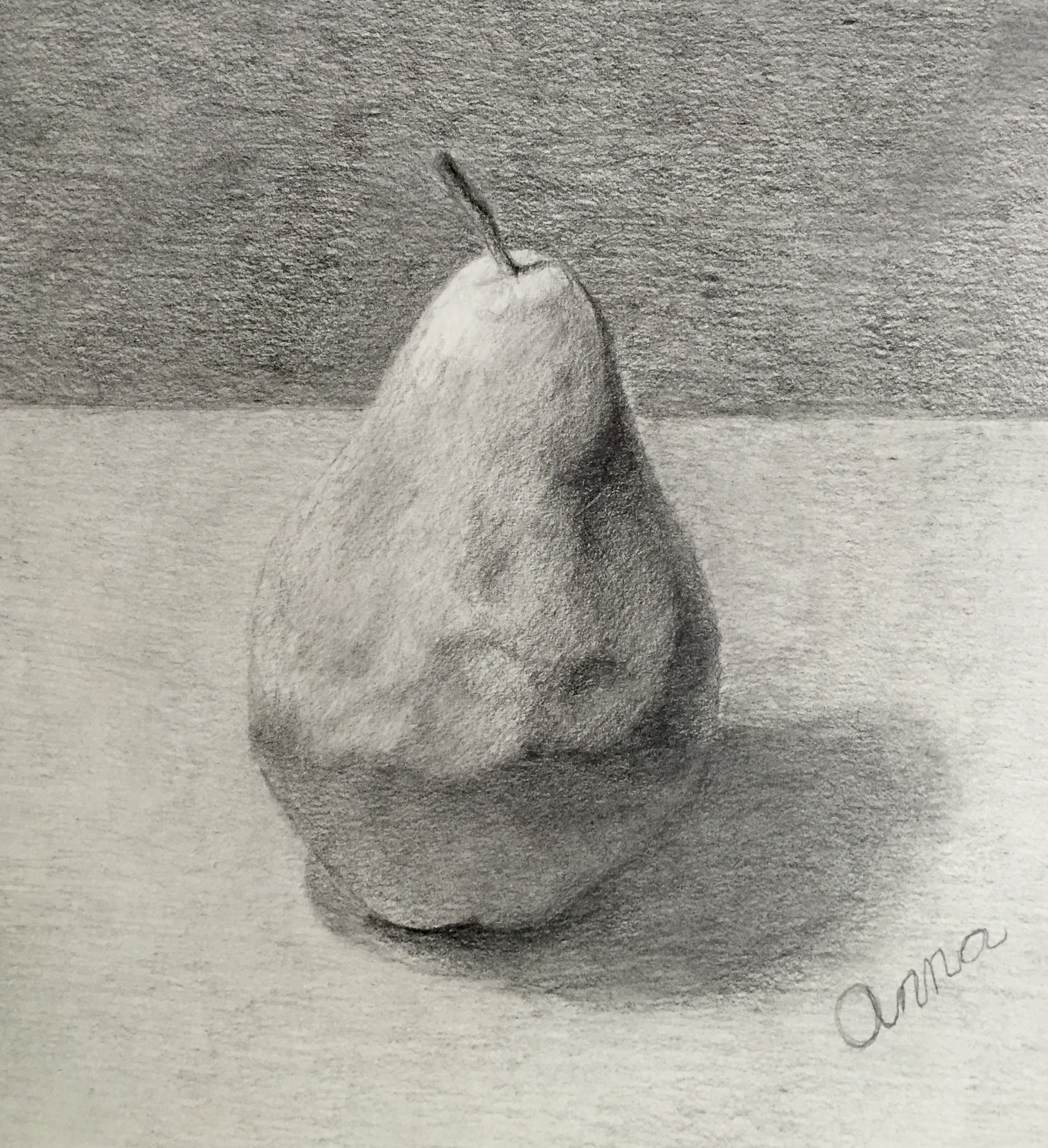 Pear, Graphite, Anna Nivens