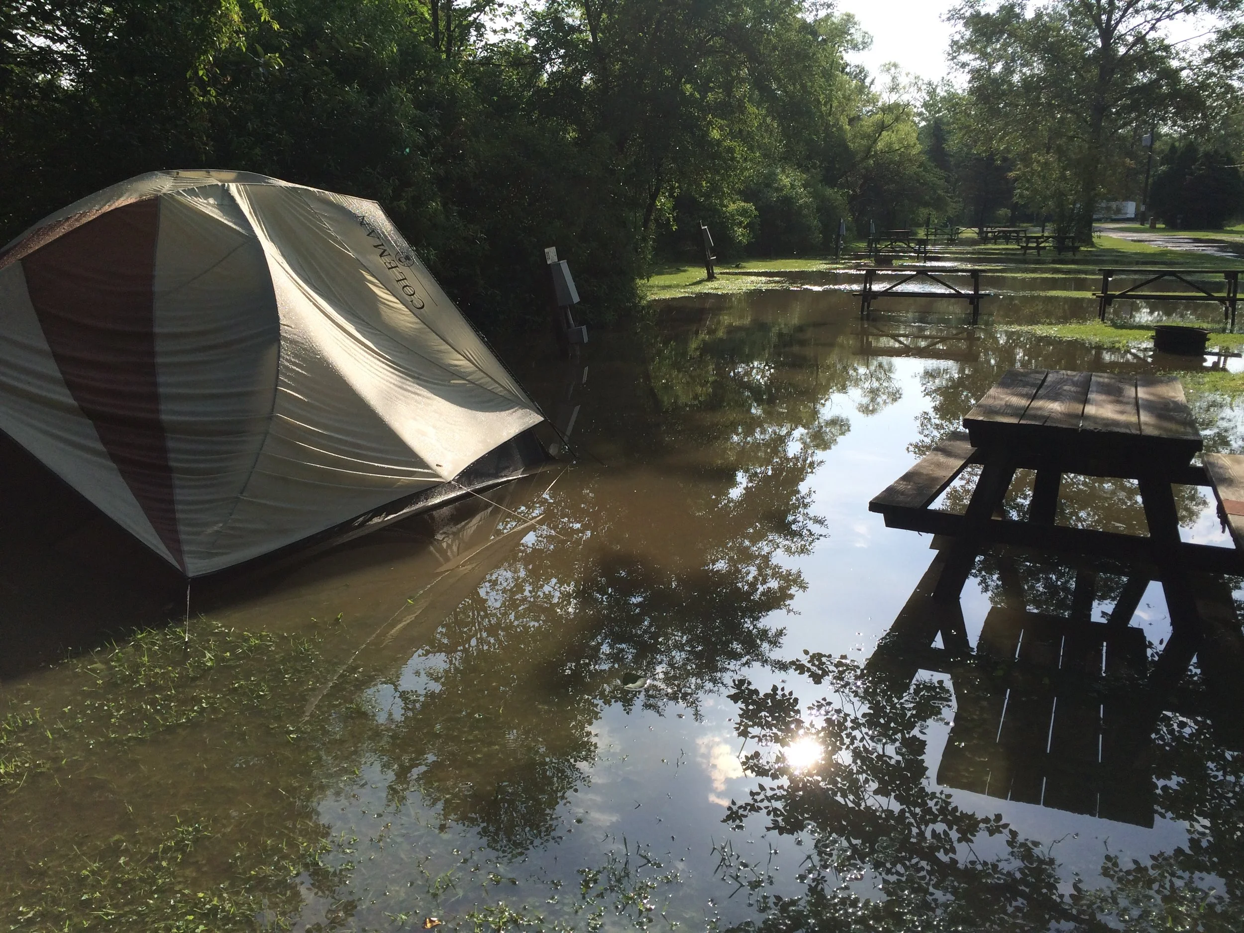 That time I did NOT love camping.