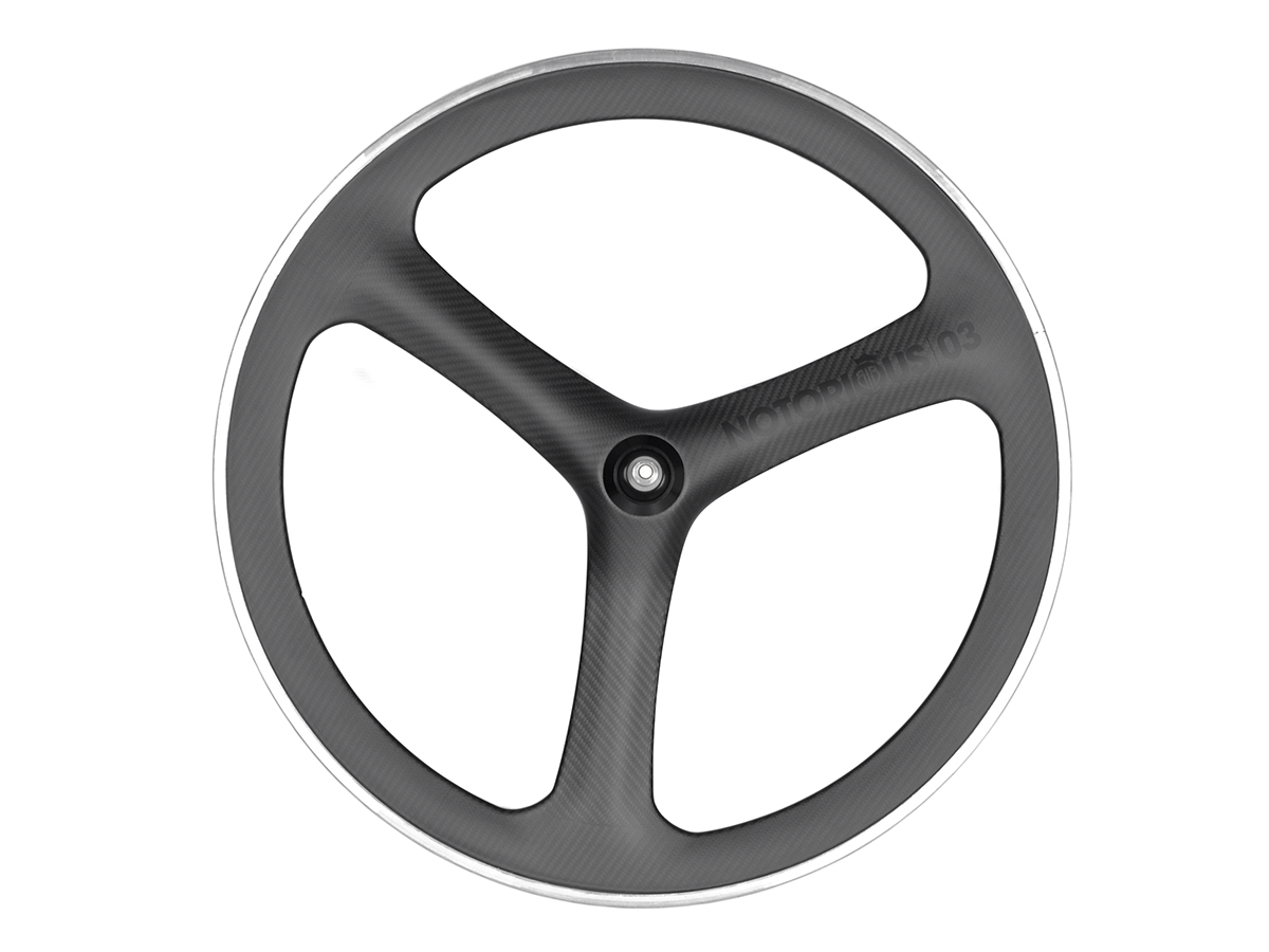 BLB Notorious 03 Carbon Front Wheel - Black — BIKE4LIFECHICAGO